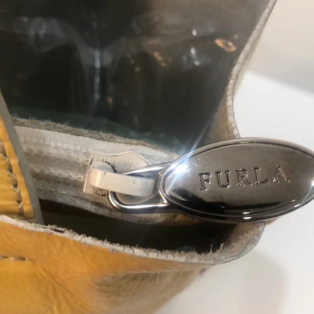 Furla leather tote bag - Picture 3 of 16
